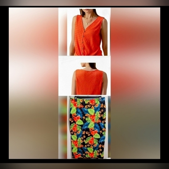 Nordstrom Dresses & Skirts - Boho Colorful Floral Pencil Skirt